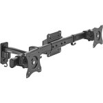 Speaka professional - sp - tvm - 512 x2 support mural pour cran 33, 0 cm (13) - 68, 6 cm (27) noir rotatif, ...