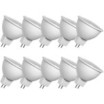 10 ampoules led 6 watts mr16 / gu5. 3 4000k blanc neutre 585 lumens 10 ampoules led 6 watts mr16 / gu5. 3 4000k blanc neutre 585 lumens