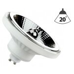 Spot led ar111 gu10 10 watts, blanc neutre 4000k 20 850lm