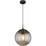 Plafonnier suspendu avec boule de verre lampe de table � manger salon lumi�re boule de verre fum� suspension, ...