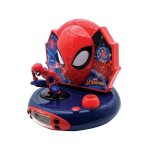 Spider - man reveil projecteur avec effets sonores et veilleuse integree