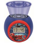 Les tendances - spider - man reveil projecteur fonction minuteur lexibook