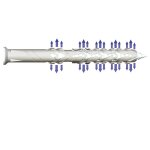 Spit - bo�te de 50 chevilles b - long xtrem t�te hexa �10 x 100 mm - �paiss. pi�ce fixe 50 mm - 567971 ...