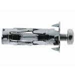 Spit - cheville mtallique stellix 4x35 / 15 + vis - boite de 100 - 061143