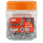 Spit - cheville m�tallique � vis stellix - 4 x 35 / 15 m4 + vis seau de 150 060143