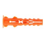 Spit ? cheville pour support plein nylon 5x25mm ? bo�te de 100 pi�ces ? capacit� de charge jusqu'� 80kg ...