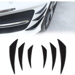 Spoiler de pare - chocs avant universel, diffuseur, autocollant ext�rieur anti - collision en caoutchouc ...