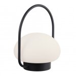 Sponge to go 20 lampe de table m�tal et plastique noir led integr�e 2700k nordlux 2018145003