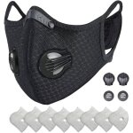 Sports protective with activated carbon filter and valves / for motorcycle cycling running outdoor activities? ...