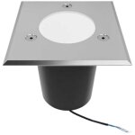 Spot carr� encastrable - blanc froid 6500k - blanc