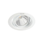 Spot downlight led 3 intensit�s sceneswitch pomeron 7w coupe � 70mm blanc chaud 2700k
