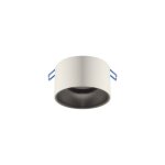 Spot encastrable blanc et noir pour ampoule gu10 - silamp Spot encastrable blanc et noir pour ampoule gu10 - silamp