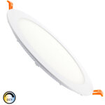 Efectoled - dalle led 18w ronde switchcct coupe ø 205mm compatible avec télécommande rf v2 sélectionnable ... Efectoled - dalle led 18w ronde switchcct coupe ø 205mm compatible avec télécommande rf v2 sélectionnable ...
