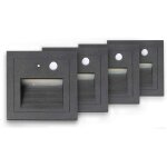 Spot encastrable ext�rieur mur et plafond de 4 led spot mural encastr� 3w applique murale escalier etape ...