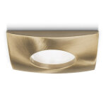 G. e. a. luce - spot encastrable gea led aurora q gfa377 led ip65 classique carr� bruni spot int�rieur ...