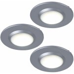Spot à encastrer ip44 pour salle de bain spot à encastrer plafonnier chromé rond, alu mat, led 3w blanc ... Spot à encastrer ip44 pour salle de bain spot à encastrer plafonnier chromé rond, alu mat, led 3w blanc ...
