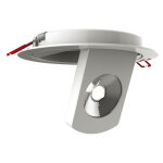 Xanlite - spots encastrable led intégré - orientable - cons. 8, 5w (eq. 100w) - 700 lumens - blanc chaud ... Xanlite - spots encastrable led intégré - orientable - cons. 8, 5w (eq. 100w) - 700 lumens - blanc chaud ...