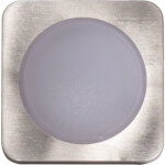 Eglo - spot encastrable led plafonnier argent �clairage de salon spot lampe de couloir angulaire 78765 ...