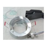 Sylvania - spot encastr� chrome � 78mm fixe lampe gu5. 3 max 50w (non incl) 12v sans transfo ip23 instar ...