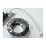 Sylvania - spot encastr� dor� � 78mm fixe pour lampe dichro gu5. 3 max 50w (non incl) 12v sans transfo ...