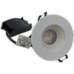 Spot encastr� led, plafonnier encastr� linkind ultra plat rond, 9w, ip65 blanc 3000k �clairage encastr� ...
