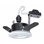 Hidro encastr gu5, 3 ip20 / 65 vol. 1 rond fixe blanc lpe non incl. aric 4075