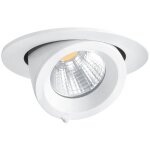 Spot encastr� rond � led - aric randy 2 - a led - 25 w - 4000k - blanc