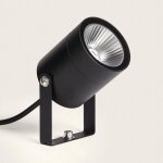 Spot extrieur led 3w sur piquet fern easyfit 12v noir