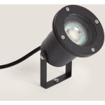 Spot ext�rieur led sur piquet faro pour ampoule gu10 noir