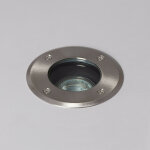Ledkia ? spot encastrable ext�rieur rond inox ? pour ampoule gu10 ? �clairage d�coratif pour jardins ...