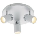 Spot  intensit variable 'kardo' en mtal pour salle de bain