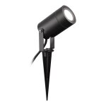 Spot de jardin - alimentation : 220 v - d�cor : noir - diam�tre : 65 mm - indice de protection : ip65 ...