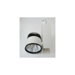 Spot led 20w blanc 4000k 1500lm pour rail monophas� 1 circuit 3 fils faisceau 36� driver 230v integr� ...
