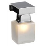 Spot led alterna verrine � pincer cubique satin� blanc - 6661042