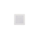 Kanlux - downlight led encastr carr ? 12w ? blanc naturel ? ip44 ? 1250lm ?
