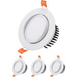 Beijiyi - spot led encastrable, 3 pièces 12w spot led encastrable salle de bain, 6000k blanc froid spot ... Beijiyi - spot led encastrable, 3 pièces 12w spot led encastrable salle de bain, 6000k blanc froid spot ...