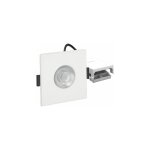 Aluson - spot led encastrable carr� rt2020 d67 5w / 8w ip65 cct recouvrable et variable blanc - 60 � ...