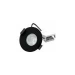 Aluson - spot led encastrable rt2020 d67 5w / 8w ip65 cct recouvrable et variable noir - 60 � - switch ...