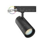 Spot led focus slim ii sur rail - 10w / 15w / 20w cct miidex lighting noir - cct