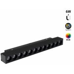 Spot linaire sur rail magntique rgb + cct - 6w - ugr18 - mi