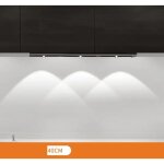 Spot lumineux led sans fil avec capteur de mouvement, lampe intelligente rechargeable pour cuisine, r�tro ...