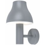 Spot mural extrieur led alu light jardin cour balcon lampe down gris wofi 4038. 01. 50. 7000
