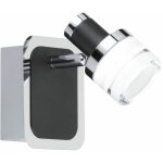 Spot mural noir applique murale spot de salon applique murale orientable, m�tal, 1x led 5w 420lm blanc ...