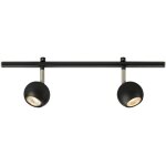 Markslojd expand twin spot 2 lumi�res 50cm gu10 rond noir