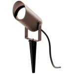 Spot piquet aluminium gea led ges1141 ip65 gu10 led projecteur de sol orientable ext�rieur