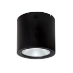 Spot de surface 40w 4000k tubulaire 3200lm noir 21, 5x22, 3x22, 3 cm