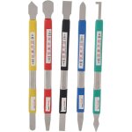 Spudger tool, kit d'outils de r�paration de t�l�phone, spudger d'ouverture de levier 5 pi�ces, couteau ...