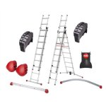Stabilisateur hailo 80 cm pour �chelles profistep monosection, robuste et s�r.