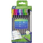 Triplus 334 rc10 stylo feutre fin tri par couleur 0. 3 mm 10 pc(s) a033872 - staedtler