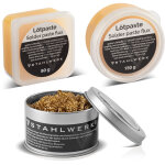 Kit d'accessoires de soudage avec nettoyeur de pannes de fer � souder, p�te � souder & p�te � braser ...